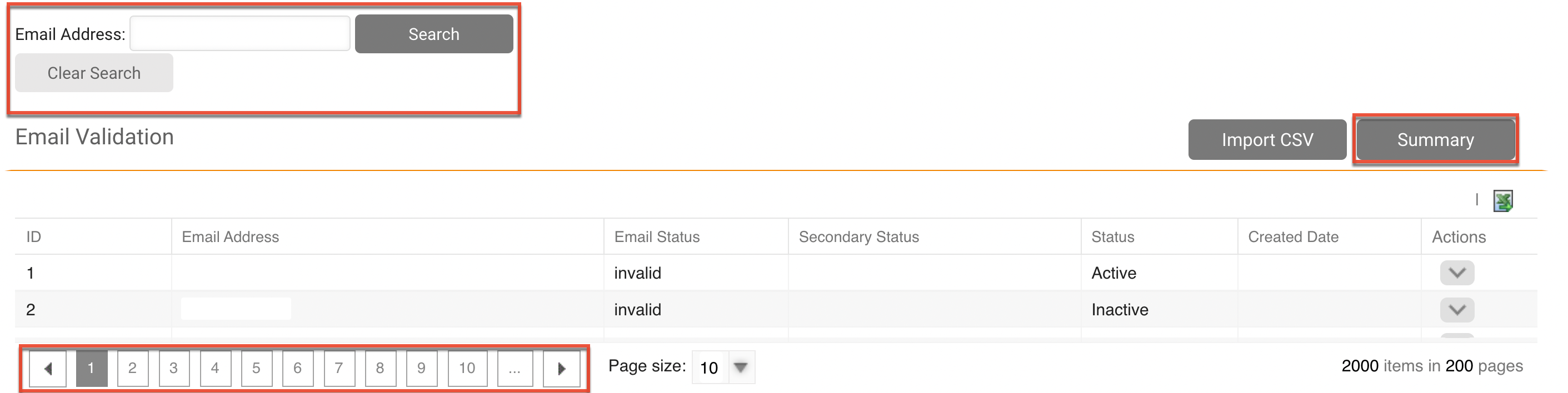 SM UG Lists emailvalid