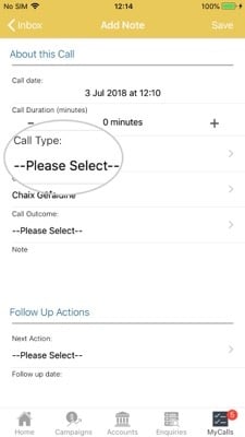 MyCalls Apple 5