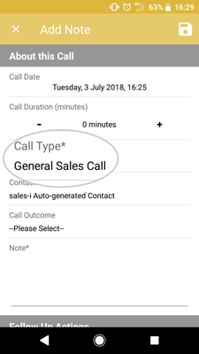 MyCalls Android 4