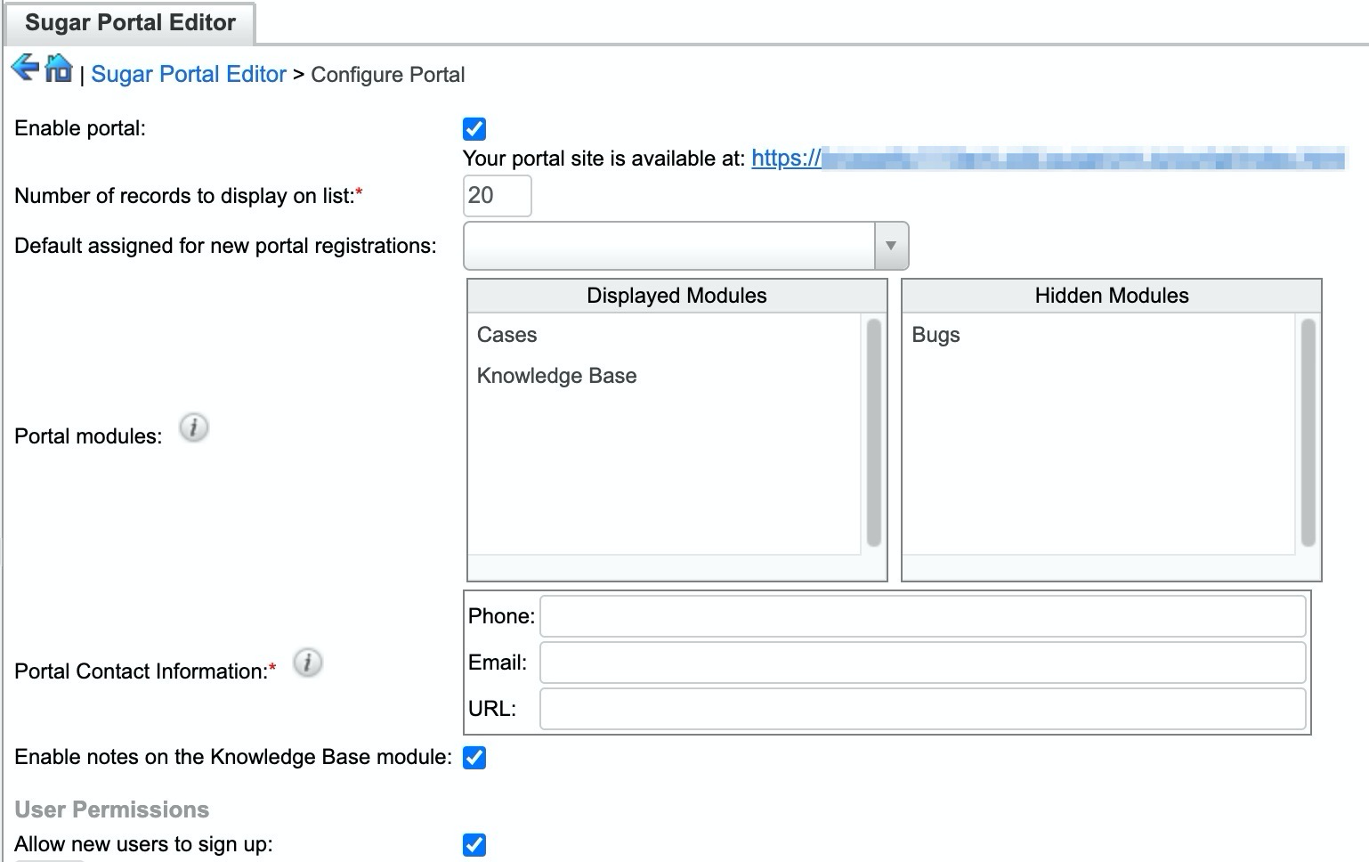 ConfigurePortal EntBlur