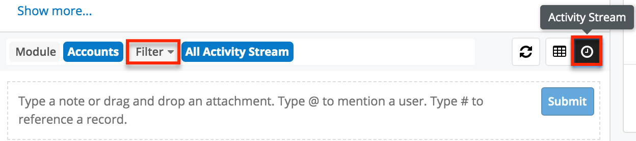 Search ActivityStreamSearch