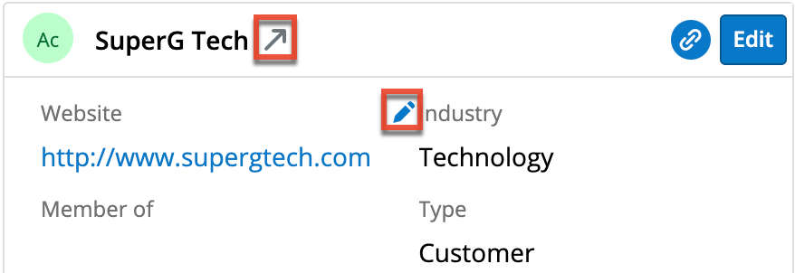 SugarLive RelatedAccountRecordDashlet