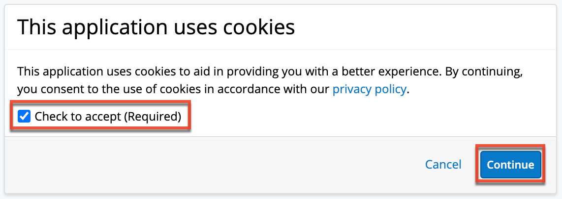 CookieConsent Prompt