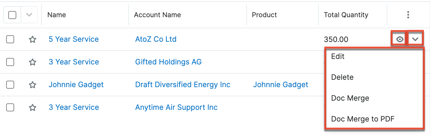 Purchases LVRecordActionsMenu