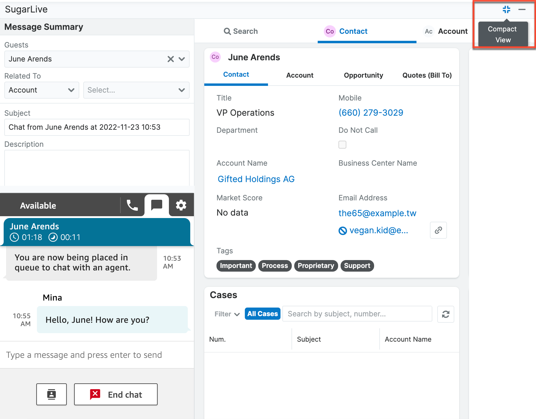 create-case-list-view-sugar-live