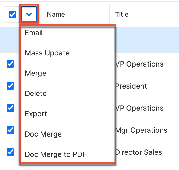 Contacts LVMassActionsMenu Serve