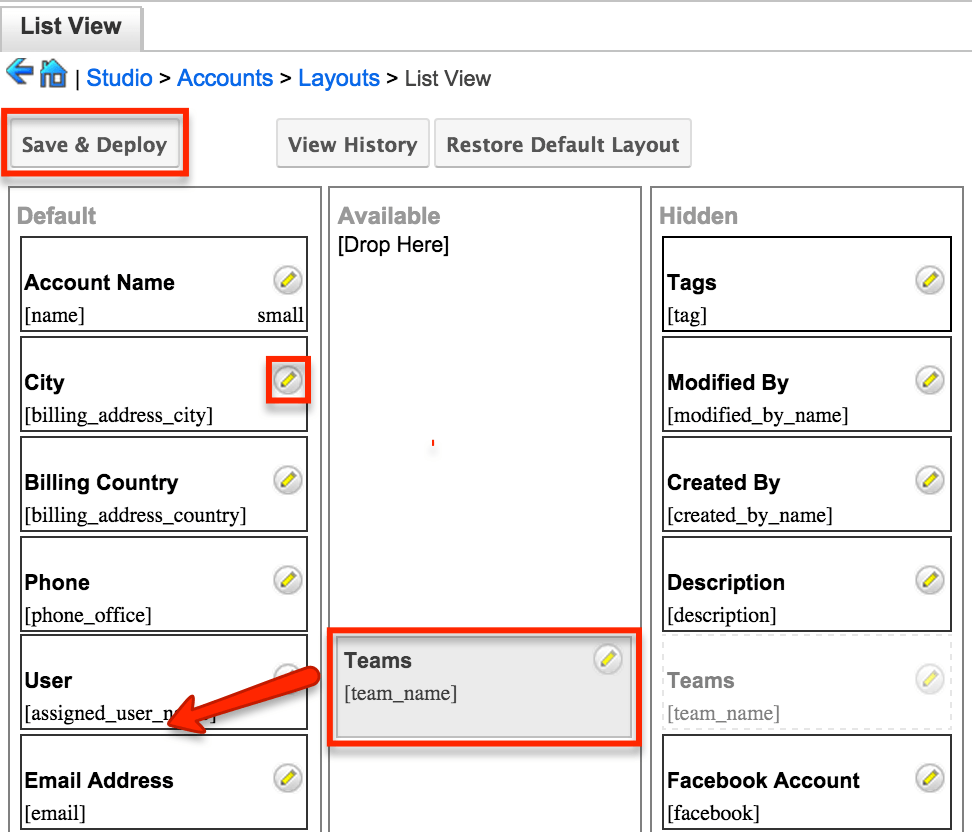 Studio7.7 Listview DefaultColumn