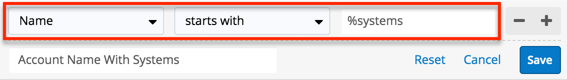 Search LVSearchFilter Wildcard