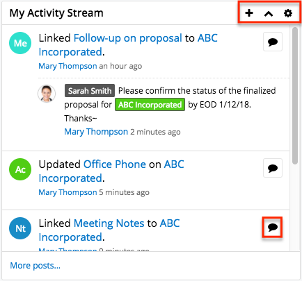 MyActivityStreamDashlet