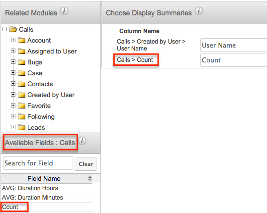 choose_Display_summaries