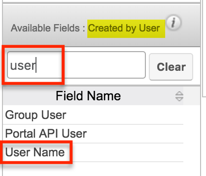 usernamefield