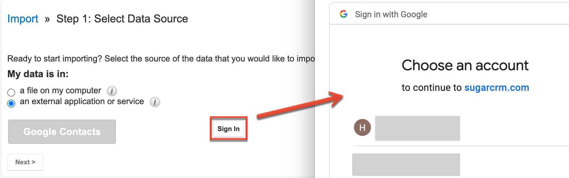 Import_ImportDataFromGoogle_SignIn_ChooseAccount
