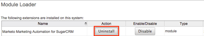 Health Check Error: Incompatible Integration - Sugar Support
