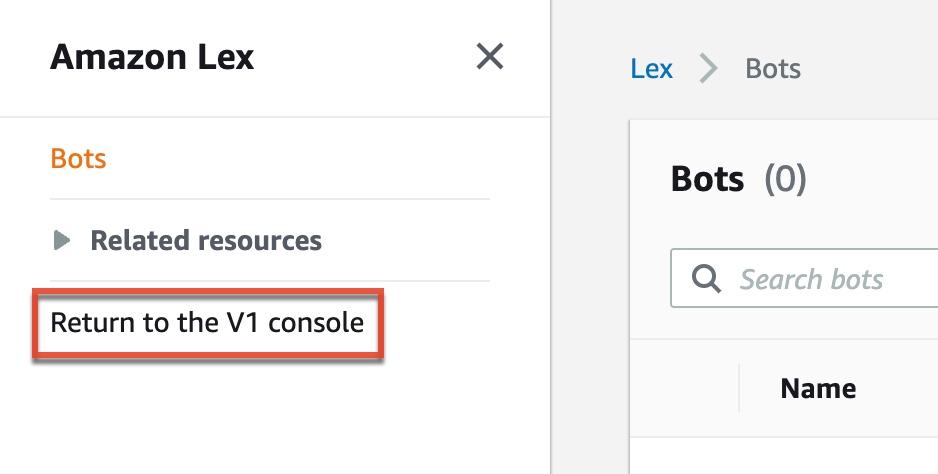 LexBotConsole