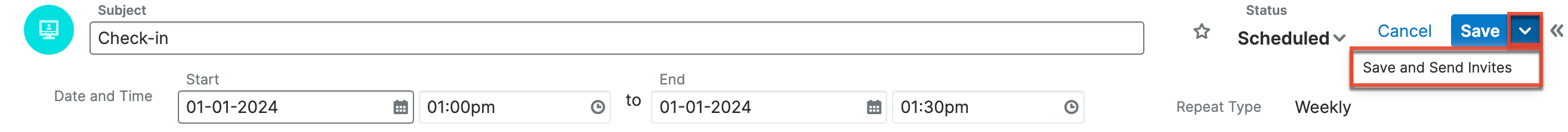 Save and send meeting invites.png