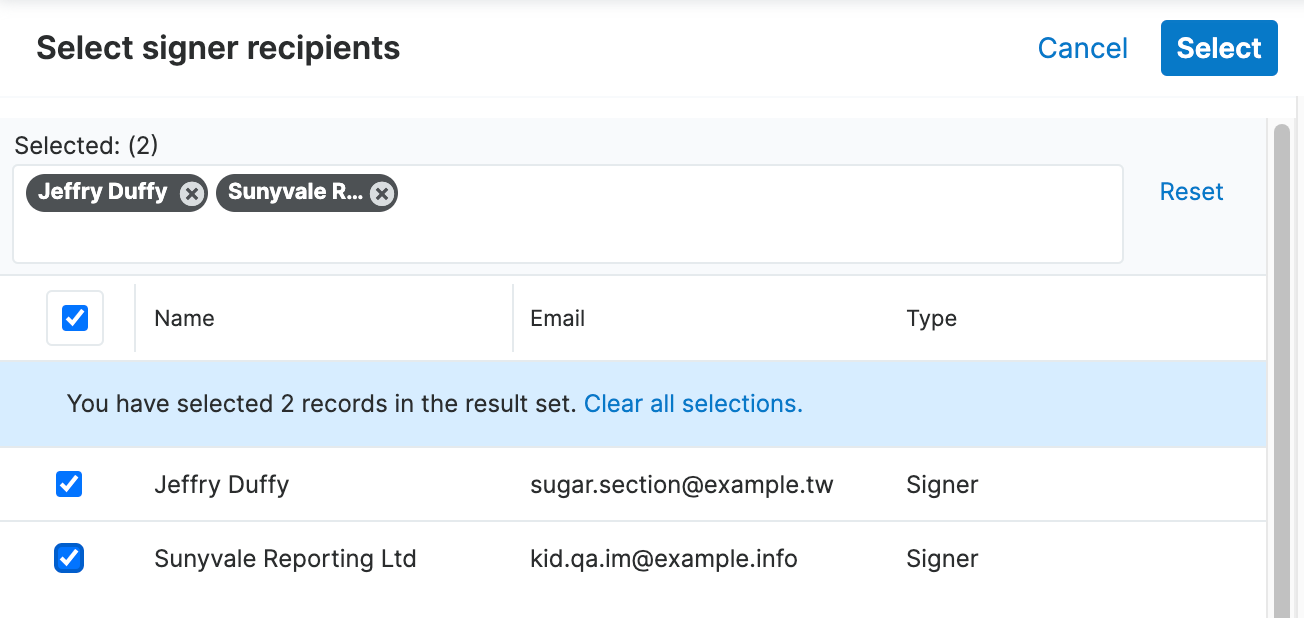select-recipients