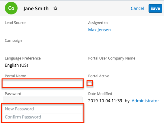 PortalDeploymentUG Contacts PortalFields