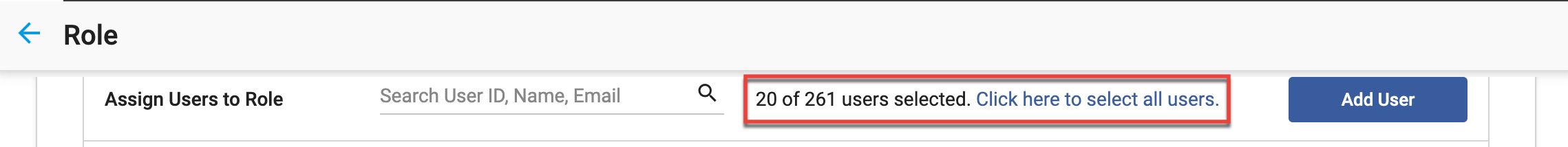 SM UG Roles selectedinview