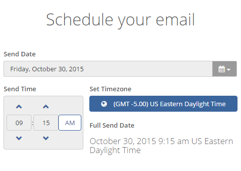 EMB schedule