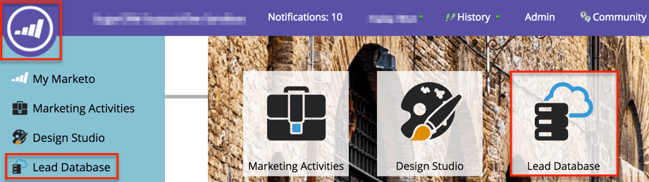 Marketo LeadDatabase