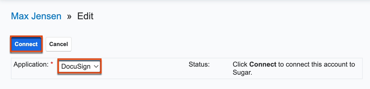 Profile ExternalAccounts Connect GTM