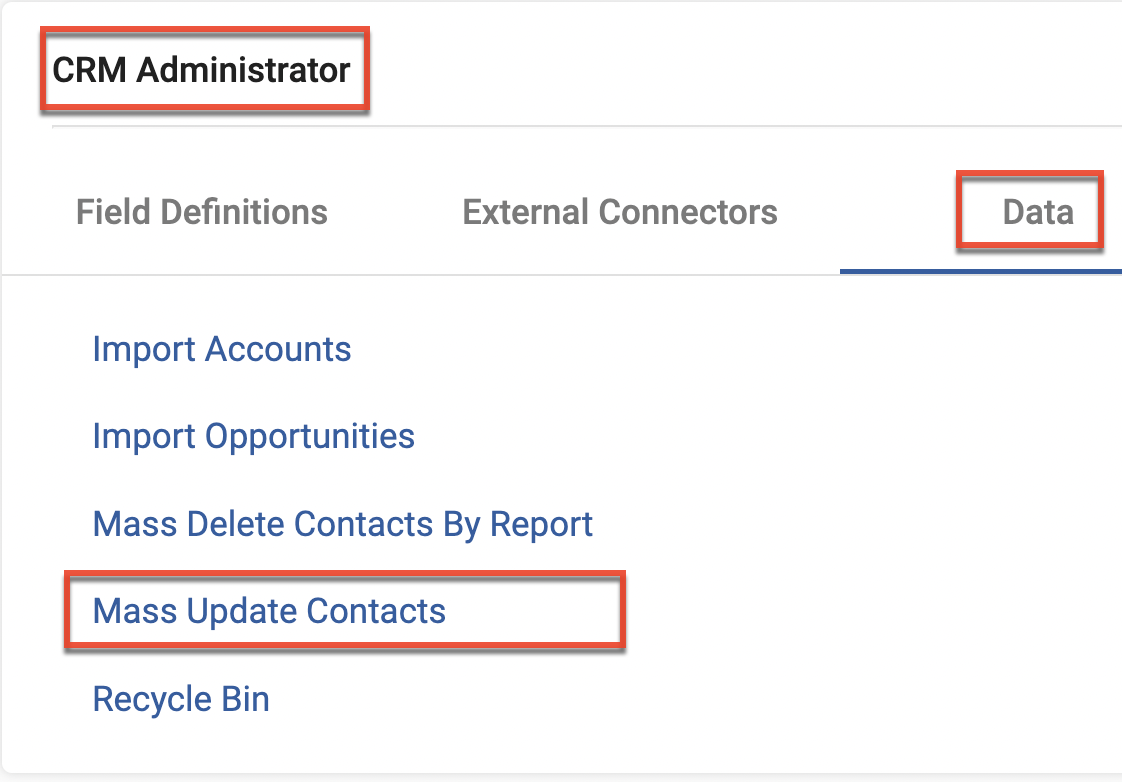SM UG Contacts massupdatemenu