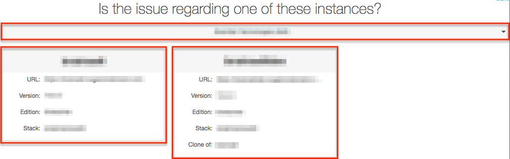 SupportPortal CreateCase SelectInstance Partner2