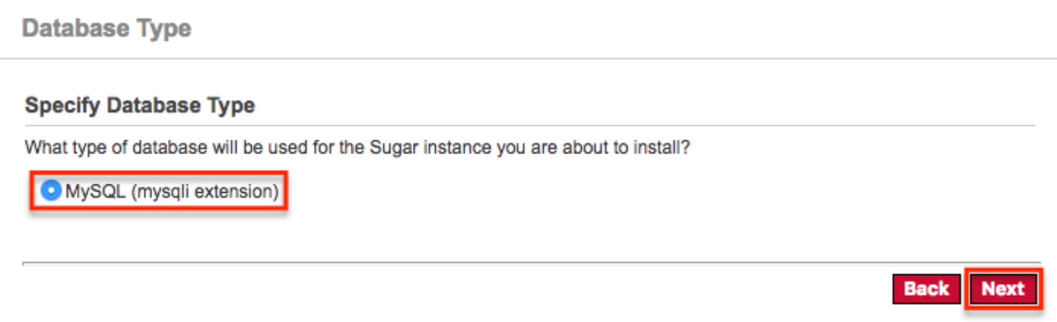 InstallUG Guide SetupWizard DatabaseType