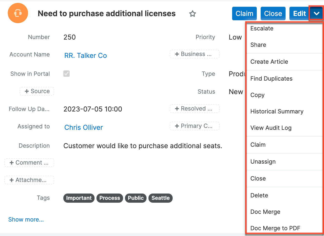 Cases-Record-Mass-Actions