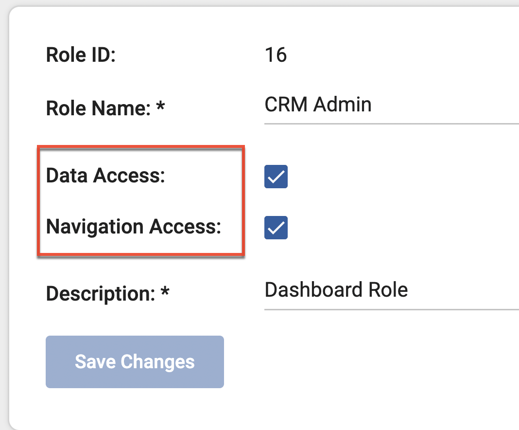 SM UG Roles navaccess