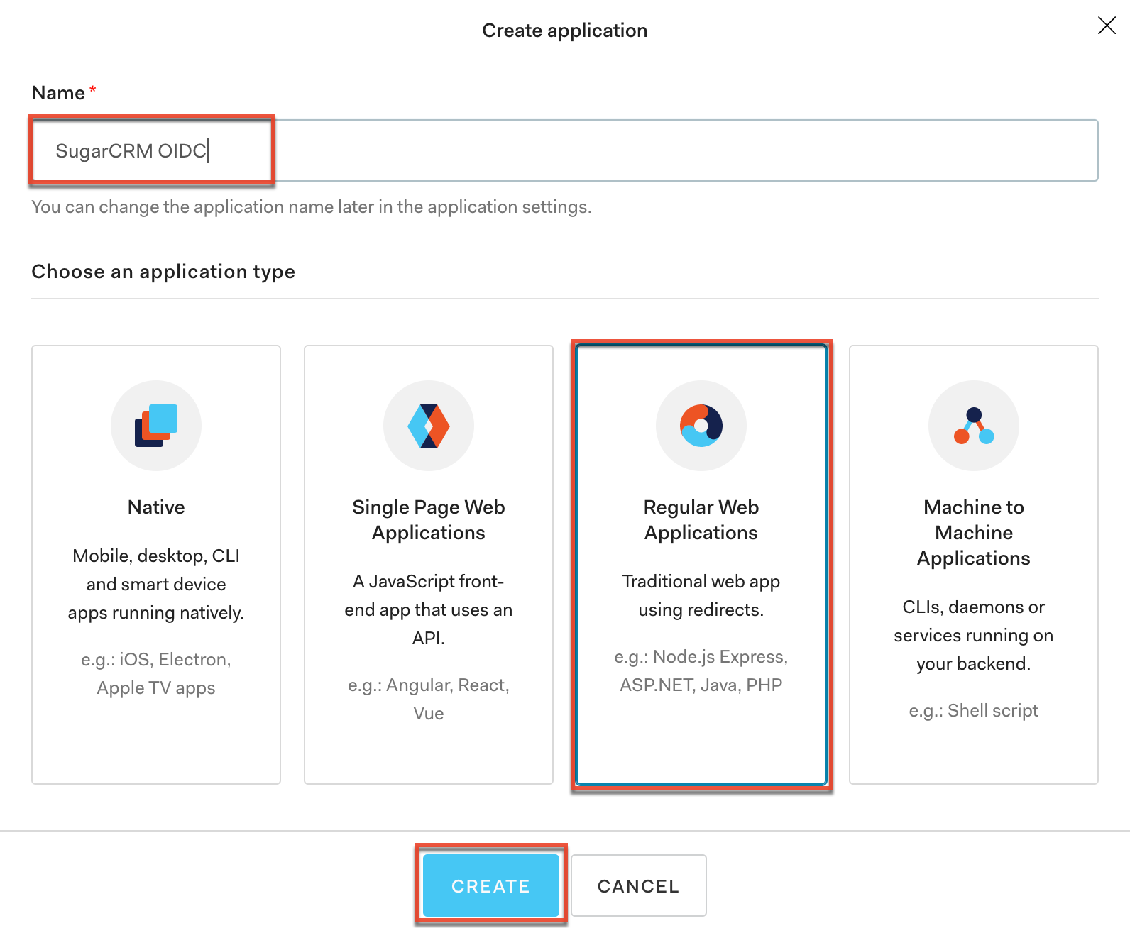 Auth0 CreateApplicationWindow