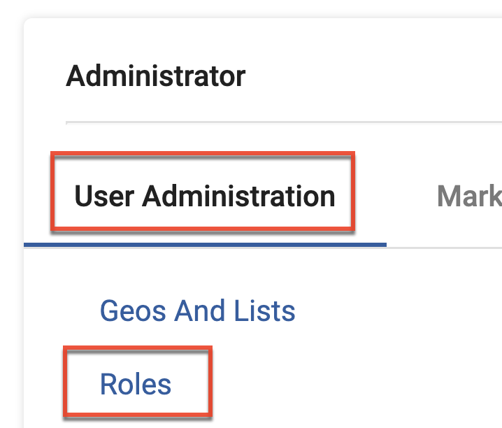 SM UG Roles rolesmenu