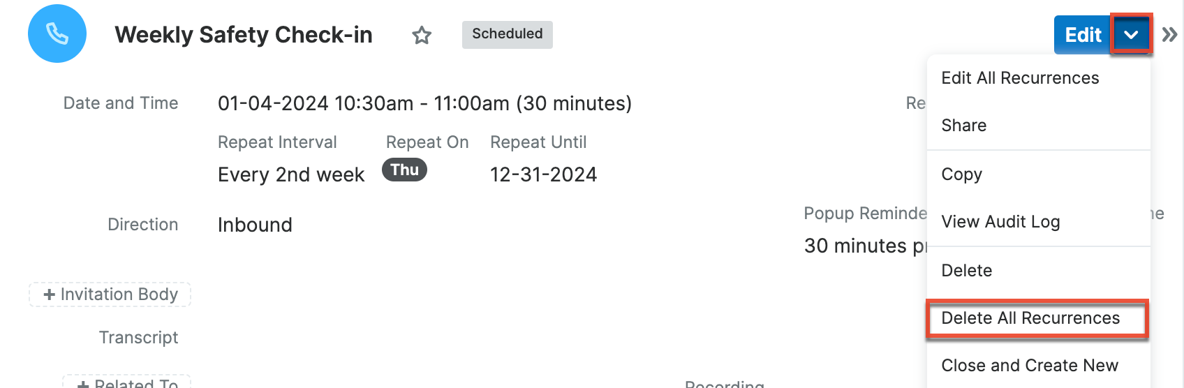 Delete all call recurrences.png