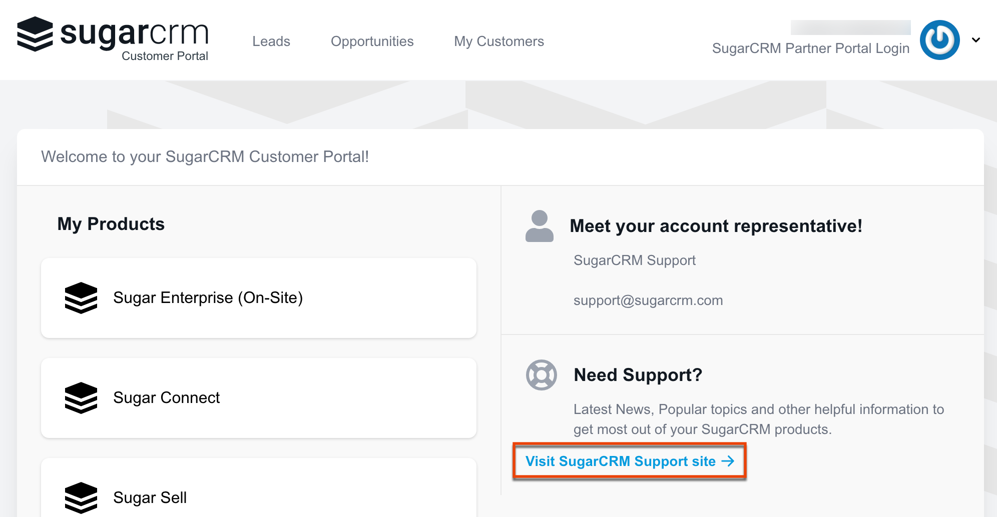 SupportPortalAccess SupportLink1