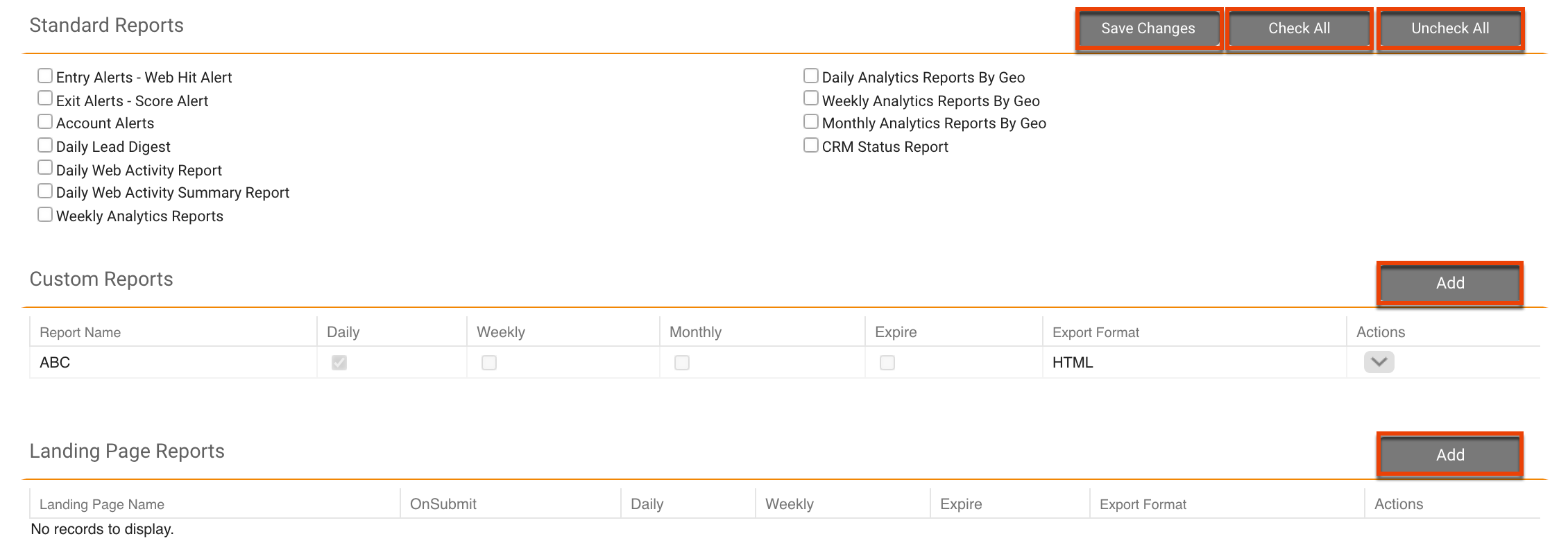 SM UG Config subscribe
