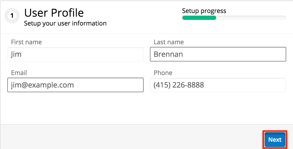 GS NewUserWizard UserProfile