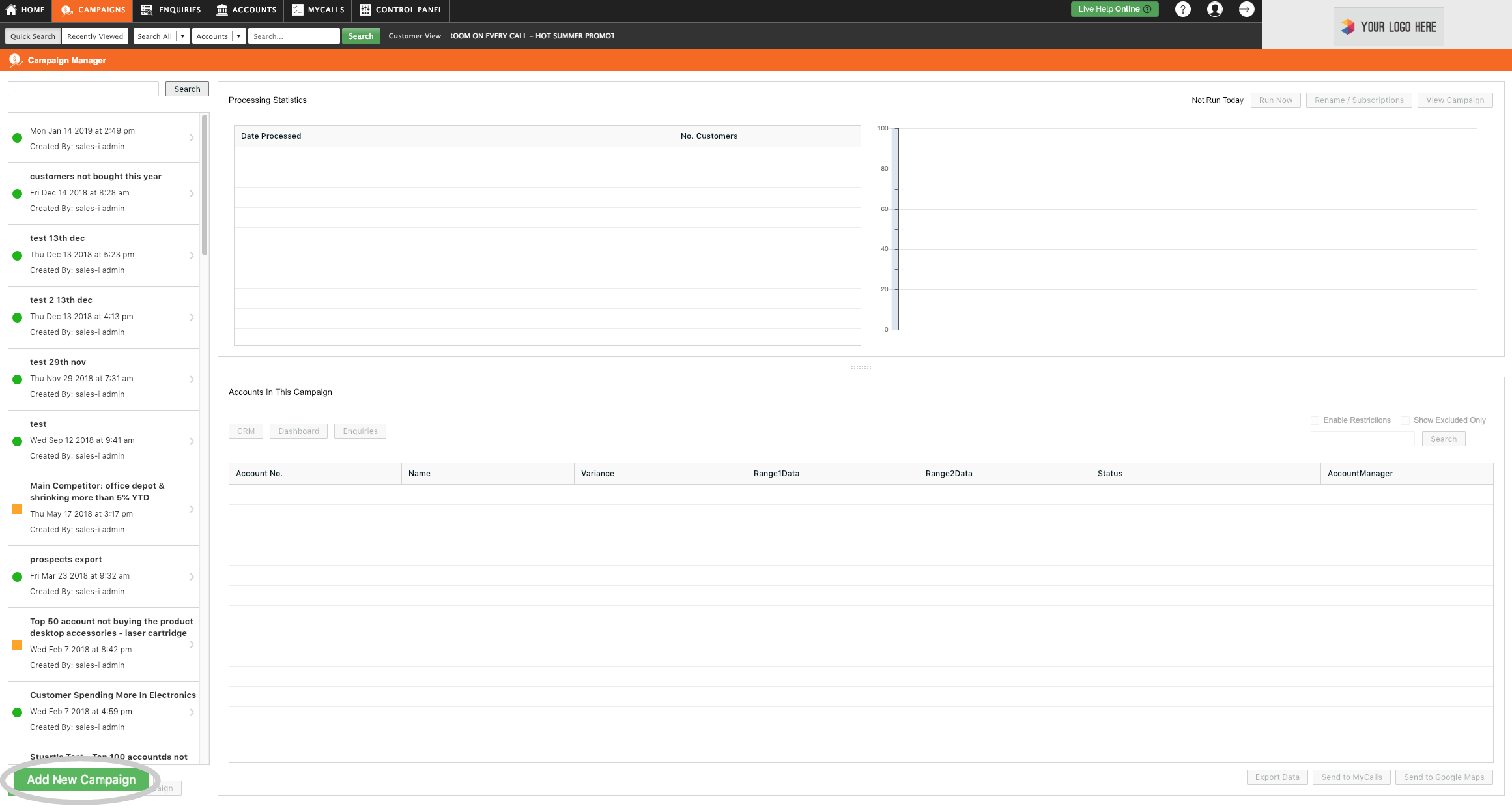 How to find my top 300 customers who have not bought from me so far this month 2a