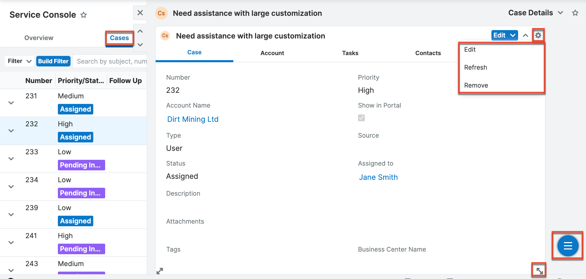 ConsoleMgmt ServiceConsole Configuration2