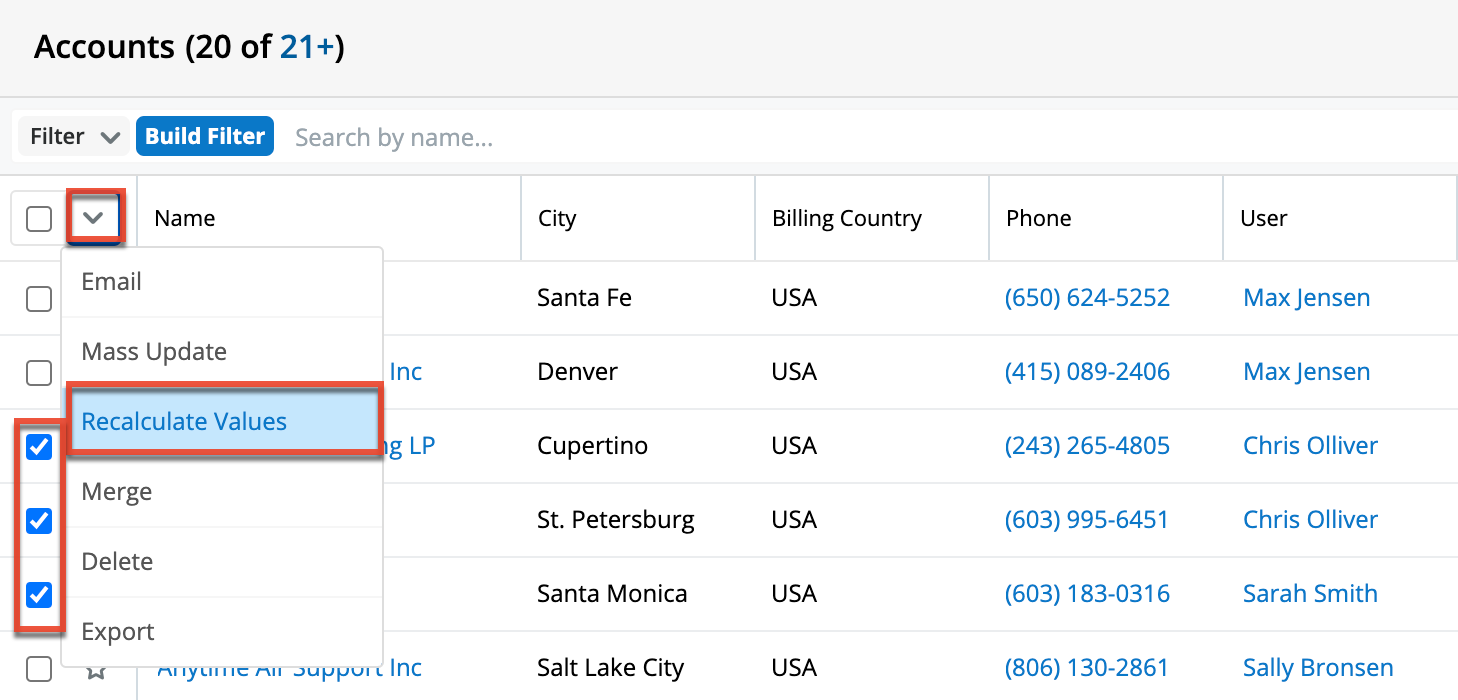 UI LV RecalculateValues