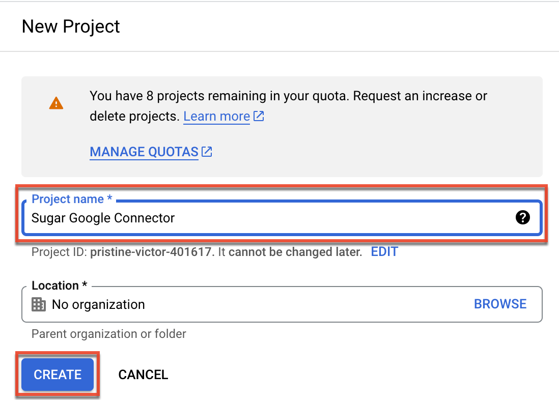 IntegratingWithGoogleForAdmins_ProjectName_Create