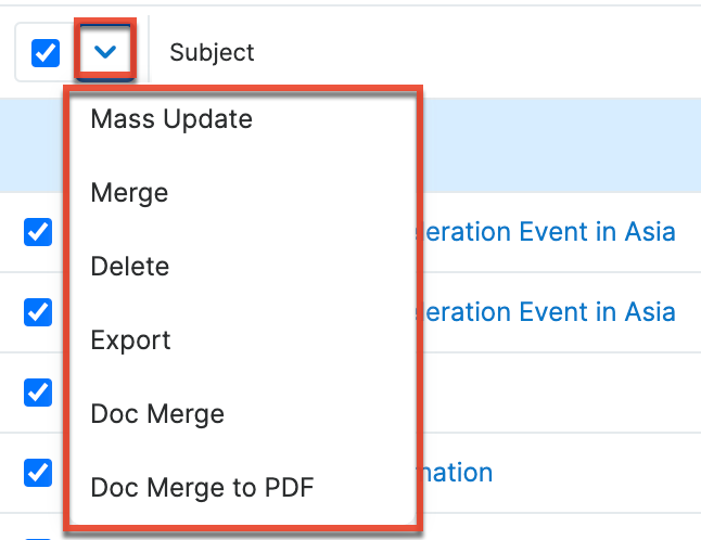 Notes LVMassActionsMenu