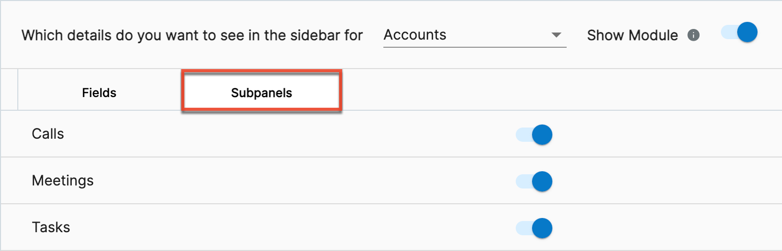 customizesubpanels