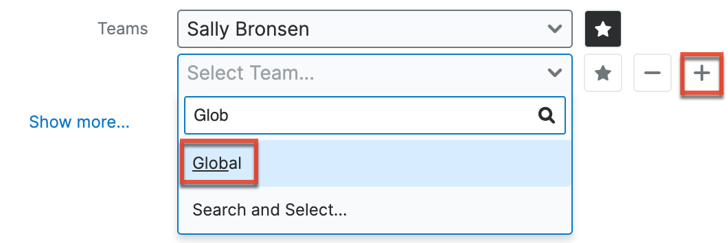 Sharding Dashboards with Teams