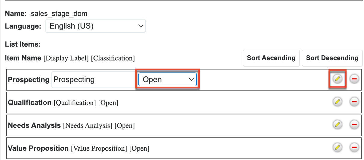 DeveloperTools EditingSalesStagesDom