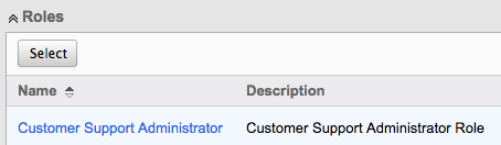 Sugar UserPreferences AccessTab Roles
