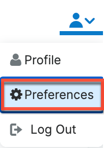 UserMenu Preferences