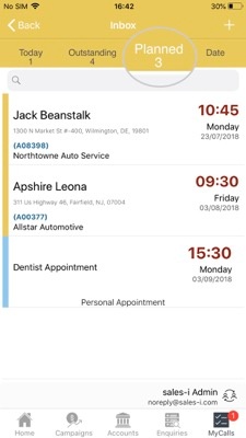 How to schedule a follow-up call 6-01