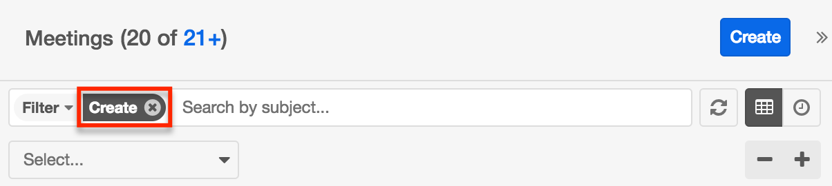 create-filter-meetings