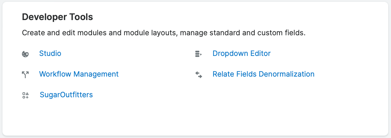 Developer Tools Panel
