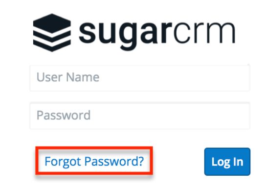 GS LoginScreen ForgotPW